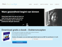 Tablet Screenshot of jenaidavanwijk.com